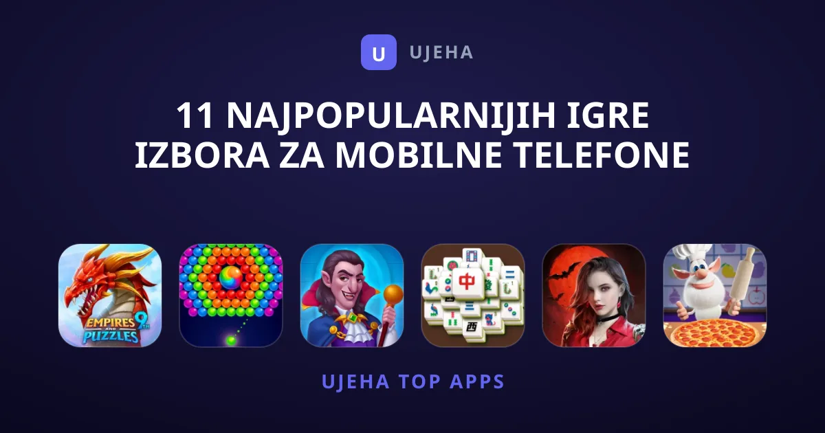 11 Najpopularnijih Igre Izbora za Mobilne Telefone